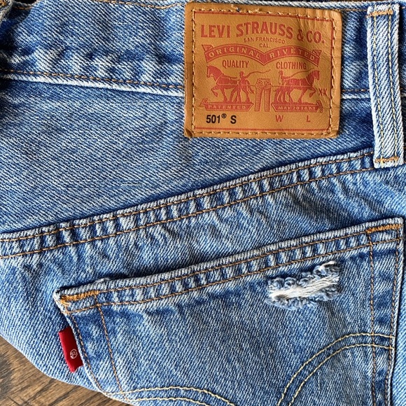 Levi’s 501 high waist wedgie jeans - Picture 5 of 12